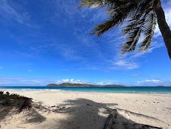 Foto van Zoni beach gelegen in een natuurlijk gebied