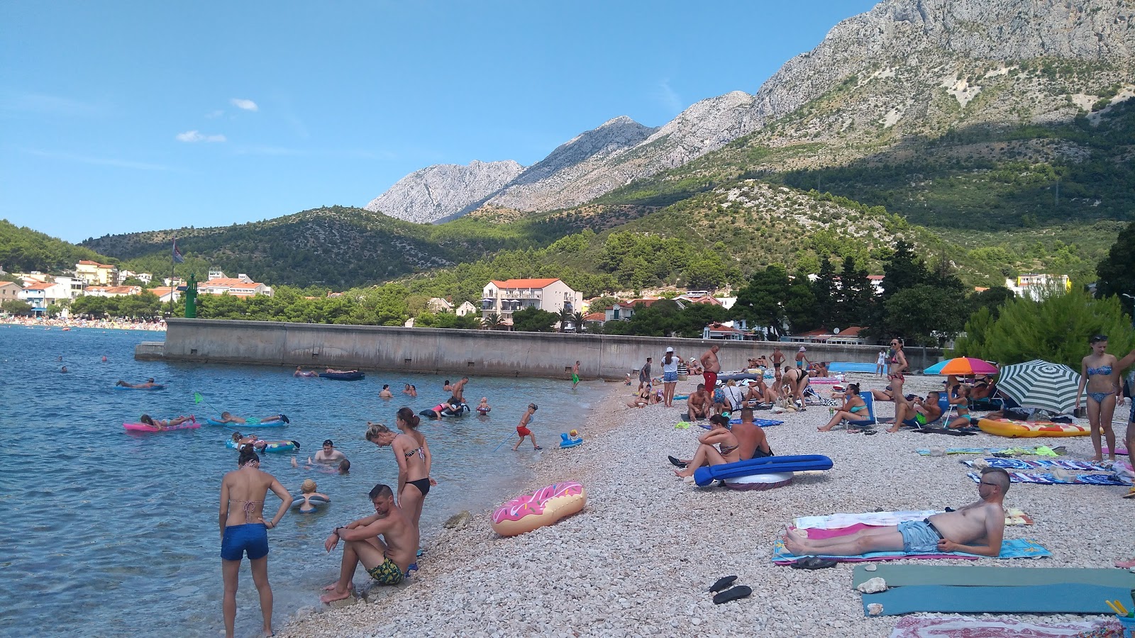 Fotografie cu Beach Drvenik zonele de facilități