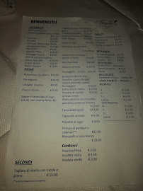 Trattoria Nonno Pici à Acaya carte