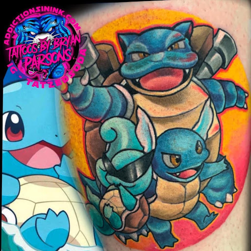 Explore illusion tattoo ideas, creative tattoo ideas in Wichita, available at Addictions In Ink