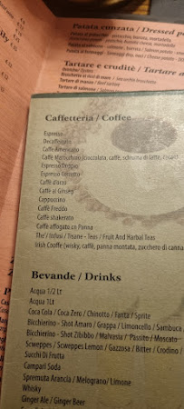 Scjavúru Reustarant & Pizza à Palermo menu