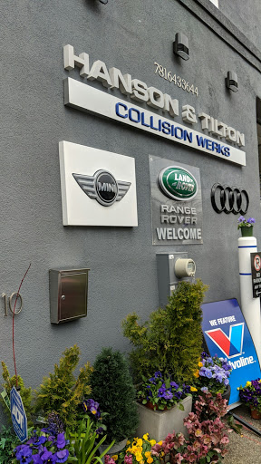 Auto Body Shop «Alewife Automotive Center & Hanson & Tilton Collision Werks», reviews and photos, 10 Sunnyside Ave, Arlington, MA 02474, USA