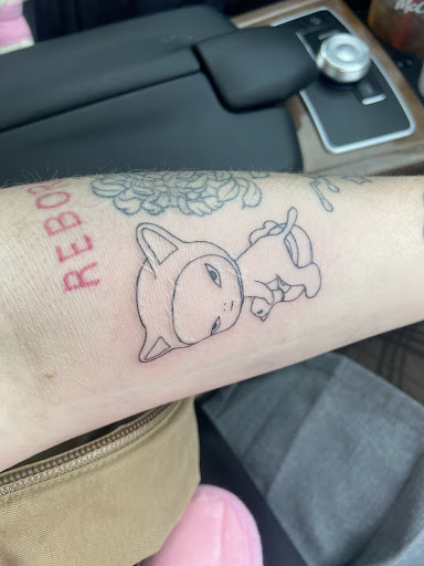 Explore cowboy up tattoo ideas, creative tattoo ideas in Maineville, available at Fly Tattoo Shop