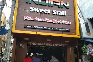 Indian sweet stall image