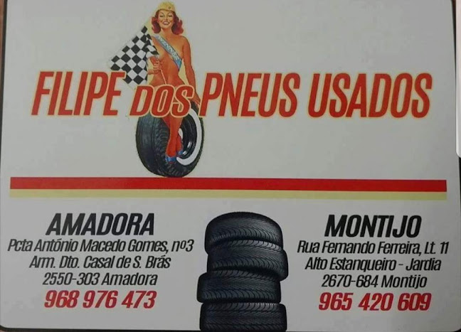 Filipe dos Pneus Usados - Comércio de pneu