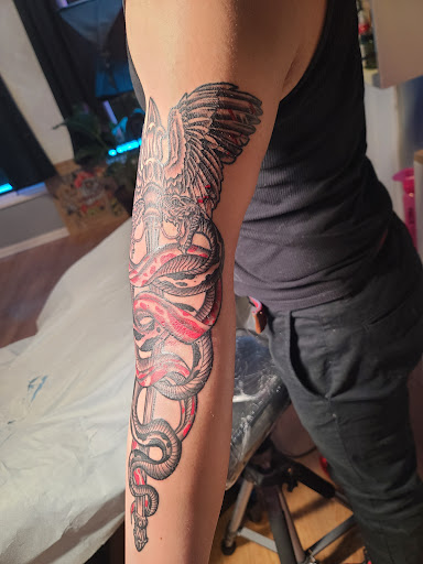 Explore tattoos with boyfriend name ideas, creative tattoo ideas in Bethlehem, available at Soul Glow Electric Ink