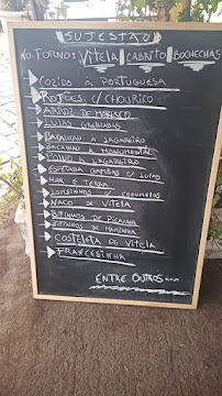 Menu du Churrasqueira Monumental à São João da Madeira