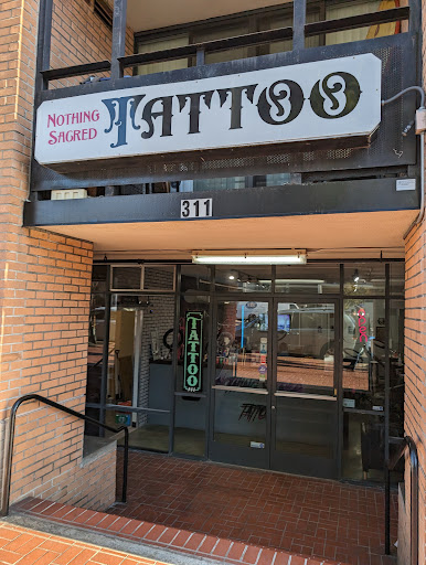 Explore tattoo ideas for mens thigh, creative tattoo ideas in San Diego, available at Nothing Sacred Tattoo