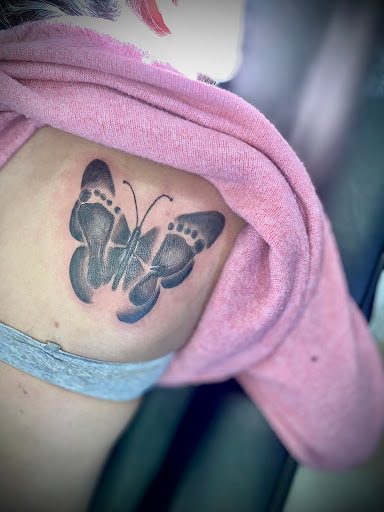 Explore voodoo doll tattoo ideas, creative tattoo ideas in Paris, available at The Ink Gallery