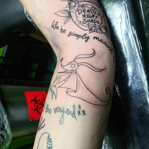 Explore solar eclipse tattoo ideas, creative tattoo ideas in Vancouver, available at Studio X Tattoos & Piercings