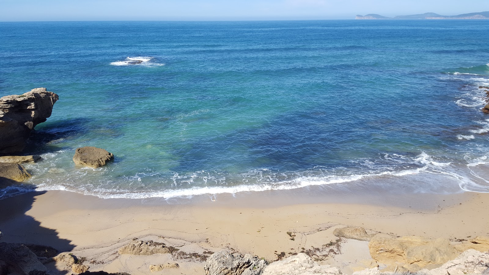 Foto de Cala Burantino e o assentamento