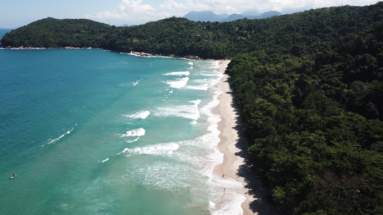 Foto von Conchas Strand befindet sich in natürlicher umgebung