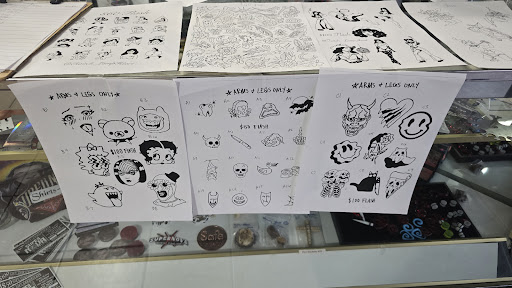 Explore dainty spine tattoo ideas, creative tattoo ideas in Round Rock, available at Supernova Tattoo Parlour