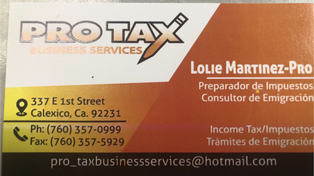 Pro-Tax Business Services