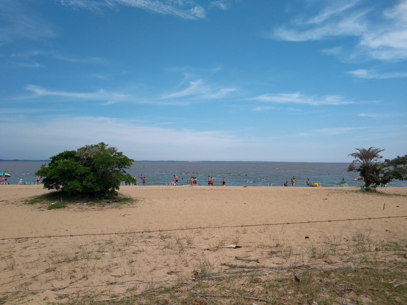 Foto van Praia do Pinvest met turquoise water oppervlakte