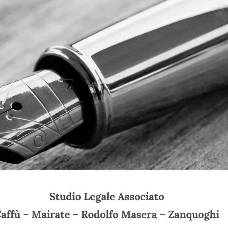 Studio Legale Associato Caffu' - Mairate - Rodolfo Masera - Zanquoghi