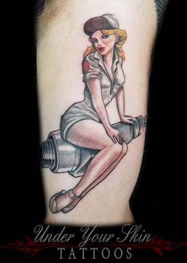 Explore men's shin tattoo ideas, creative tattoo ideas in Green Cove Springs, available at Under Your Skin Tattoos