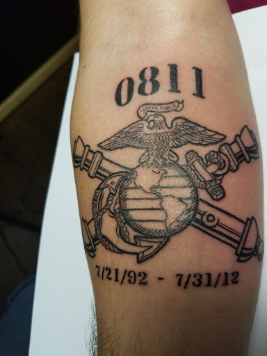 Explore fork tattoo ideas, creative tattoo ideas in Glendale, available at Knucklehead Tattoo Shop