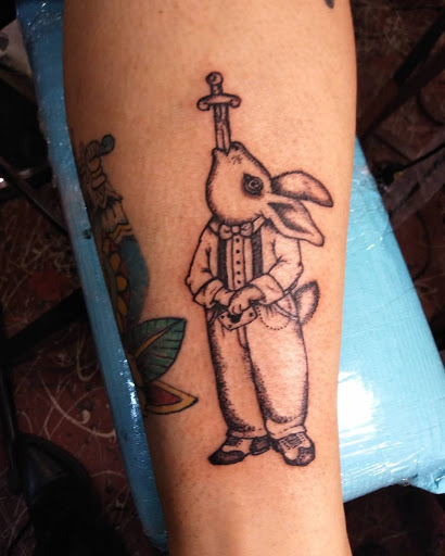 Explore lion family tattoo ideas, creative tattoo ideas in New Orleans, available at Catahoula Tattoo 