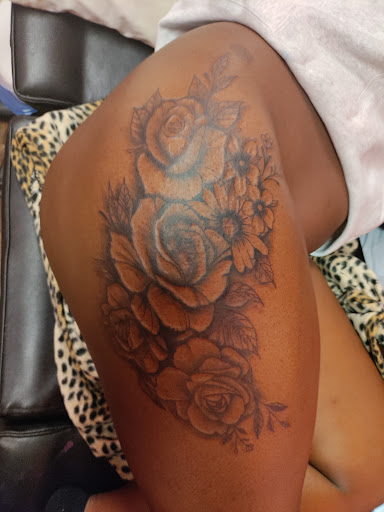 Explore hidden name tattoo ideas, creative tattoo ideas in Mobile, available at Brothers Ink Tattoo Parlor