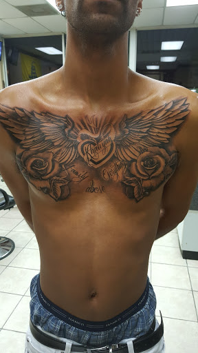 Find family of 3 tattoo ideas for your next unique tattoo in White Cloud at Mikeys Ink