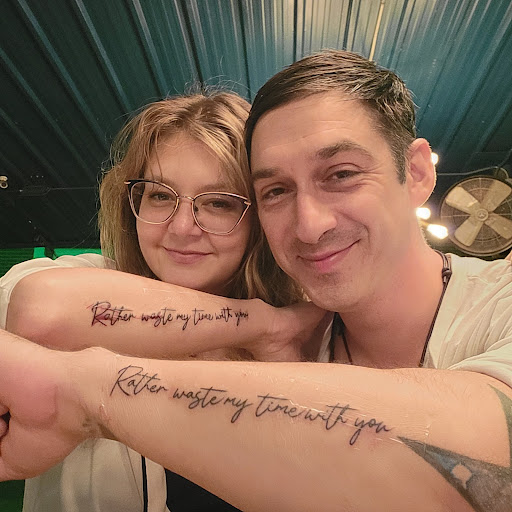 Explore black and white tattoo ideas for men, creative tattoo ideas in San Marcos, available at Jerrys Tattoo Shop