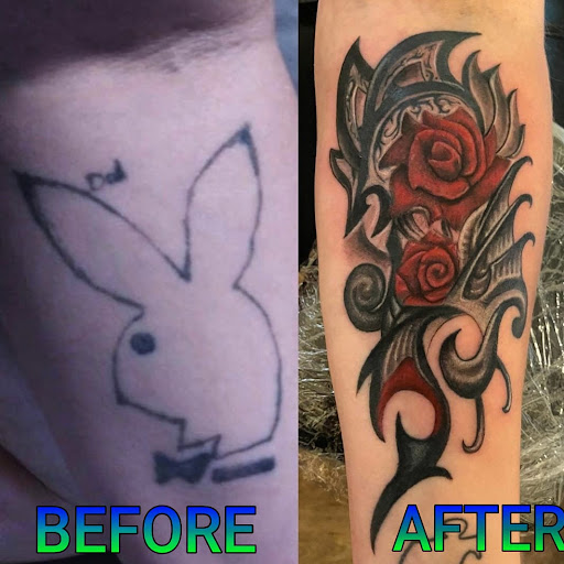 Explore abstract tattoos ideas, creative tattoo ideas in Vancouver, available at Studio X Tattoos & Piercings