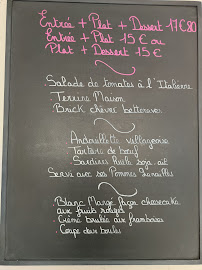 Restaurant LE GRAND CHEMIN à Rouans (la carte)