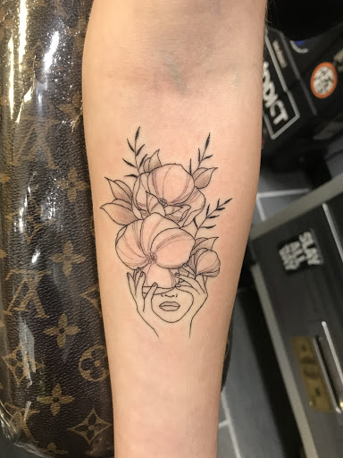 Explore first born daughter tattoo ideas, creative tattoo ideas in Fenton, available at Think Ink Tattoo Co