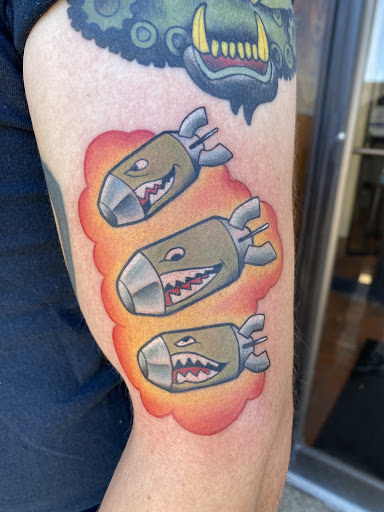 Explore breast cancer survivor tattoo ideas, creative tattoo ideas in Cuyahoga Falls, available at Iron Ink Tattoo