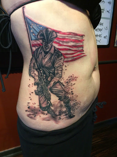 Explore japanese tattoo idea, creative tattoo ideas in Huntsville, available at Blacktide Tattoo Co.