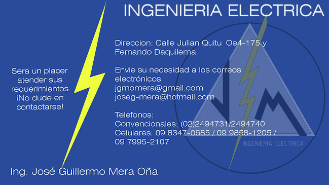 JM Ingeniería Eléctrica - Quito