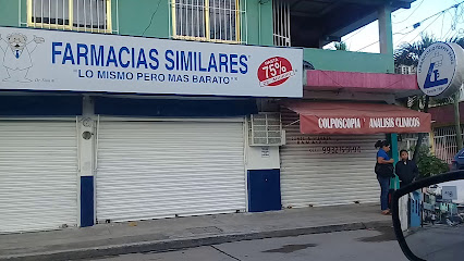 Farmacias Similares Cll. Cañaveral, Mz. 57 Lt. 9, Bosques De Saloya, Centro, Centro, 86039 Bosque De Saloya, Tab. Mexico