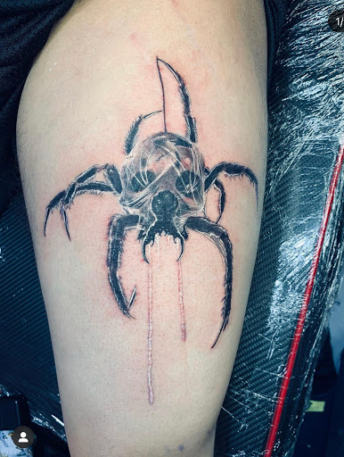 Explore joker and harley quinn tattoo ideas, creative tattoo ideas in El Paso, available at Pumping Ink Tattoo Parlor