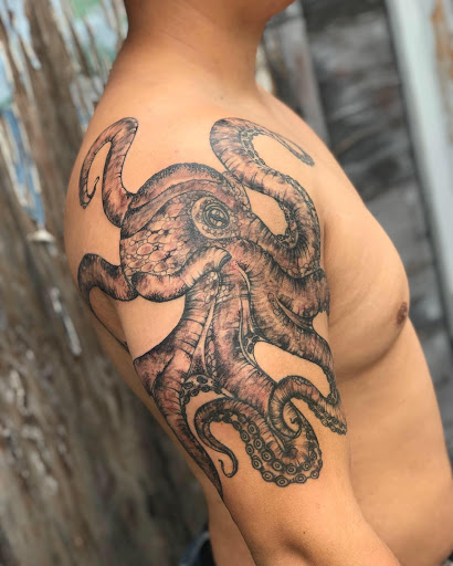 Tattoo Shop «Earthbound Tattoo», reviews and photos, 490 Orange Ave, Sand City, CA 93955, USA