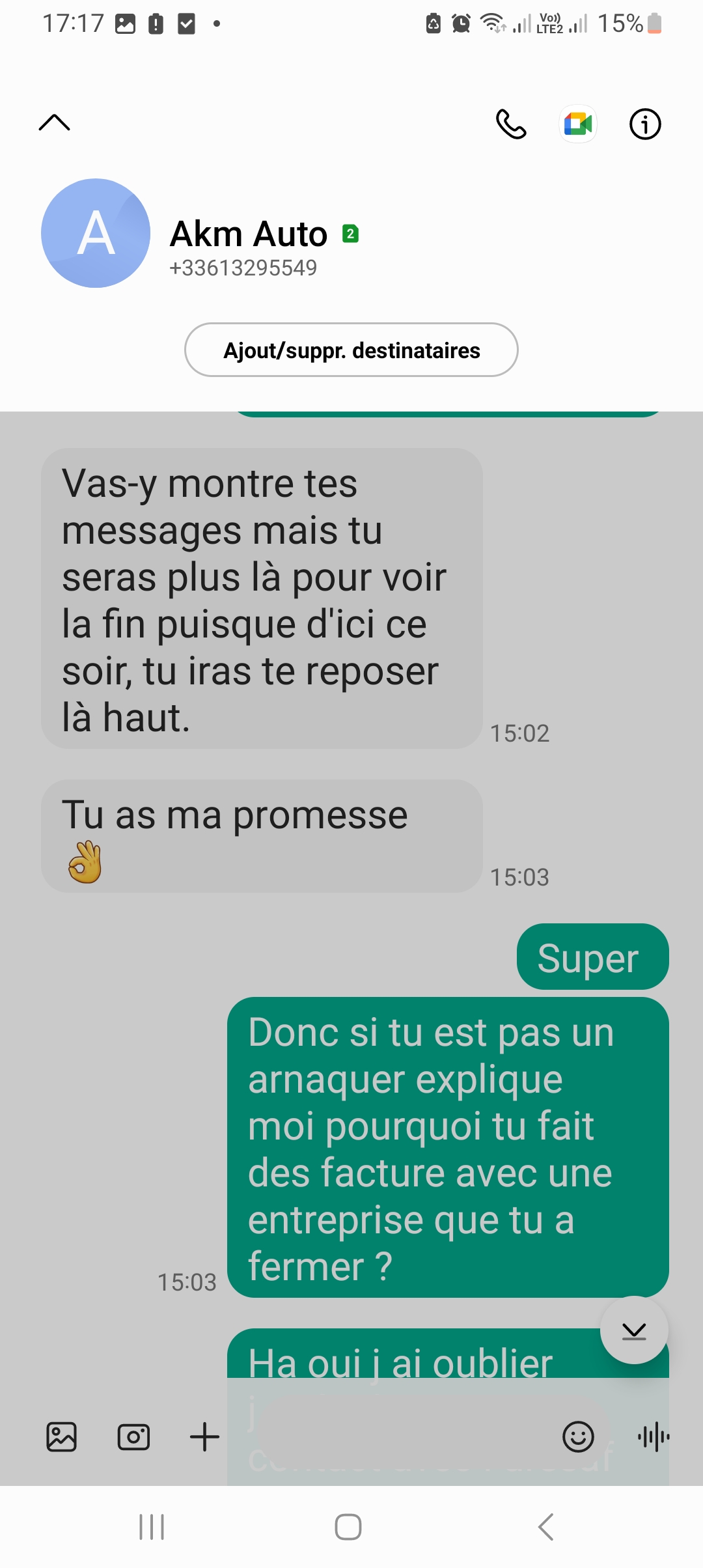 Photo n° 1 de l'avis de charlene.e fait le 30/01/2024 à 13:34