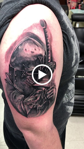 Explore bigfoot tattoo ideas, creative tattoo ideas in San Diego, available at Wylde Sydes Tattoo & Body Piercing