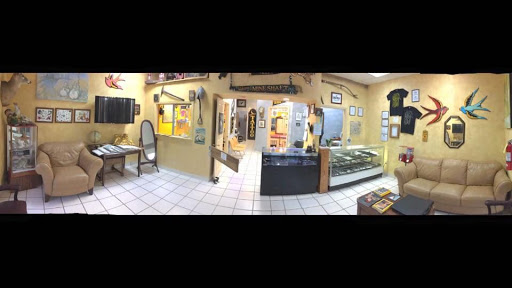 Tattoo Shop «Mine Shaft Tattoo & Piercing», reviews and photos, 8160 S Main St, Helen, GA 30545, USA