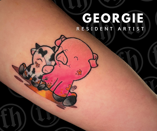 Explore fire force tattoo ideas, creative tattoo ideas in Colorado Springs, available at Fallen Heroes Tattoo & Piercing (Colorado)