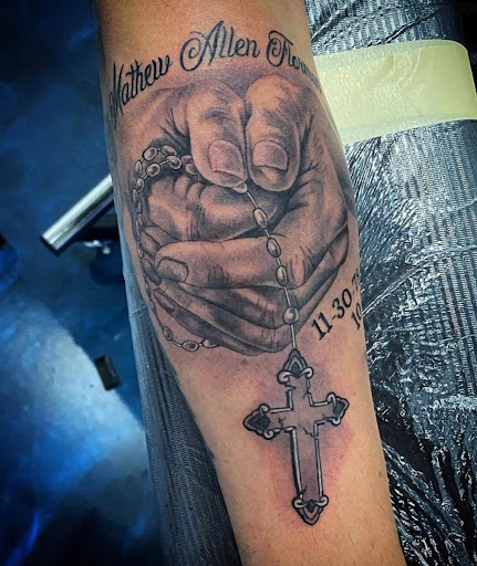 Find chrysanthemum tattoo ideas for your next unique tattoo in Glendale at Black Raven Tattoo