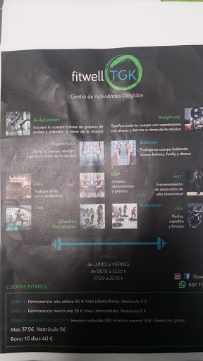 Fitwell TGK en Cáceres‎, Cáceres‎