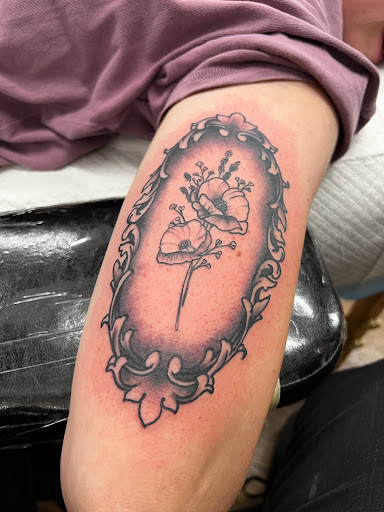Explore ace of spades tattoo ideas, creative tattoo ideas in Buffalo, available at True Gloom Tattoo Studio