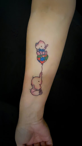 Explore coffee tattoo ideas, creative tattoo ideas in El Paso, available at Renegade Tattoo