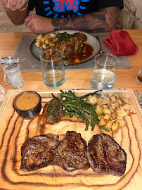 Steak du Restaurant français Le Mas des Vignes à Coudoux - n°4