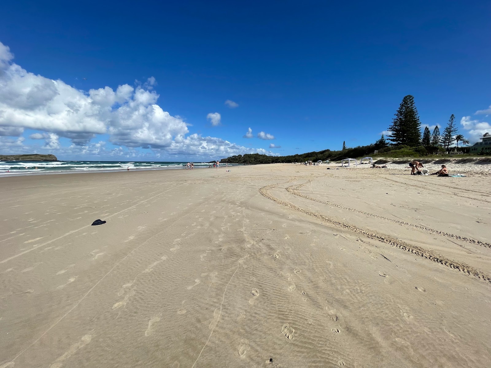 Photo de Fingal Head Beach - endroit populaire parmi les connaisseurs de la détente