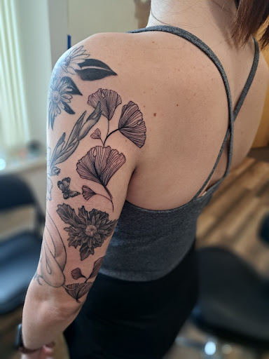 Explore astrology tattoo ideas, creative tattoo ideas in Idaho Falls, available at La Belladonna Tattoo Parlor