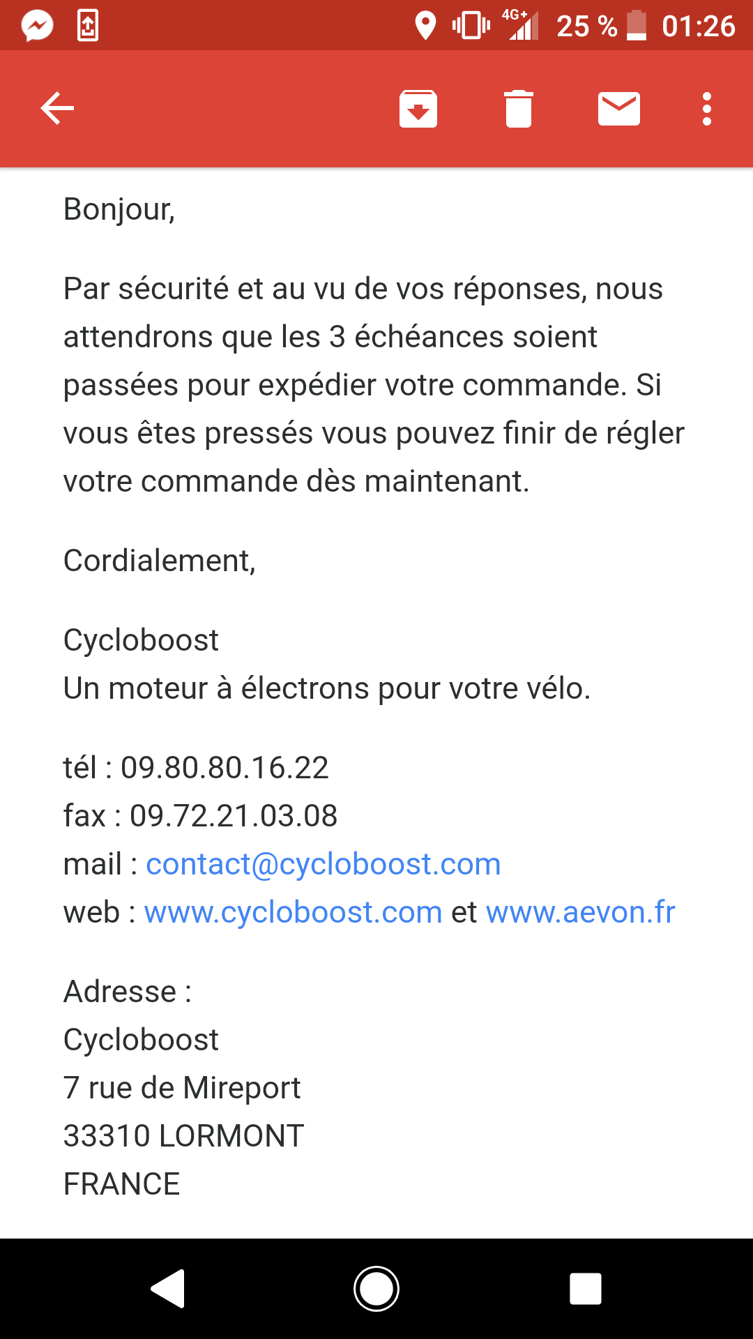 Photo n° 2 de l'avis de Sami.j fait le 05/08/2018 à 23:05