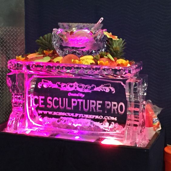 Ice Luge by Ice Sculpture Pro