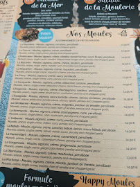 Restaurant La Moulerie à Notre-Dame-de-Monts - menu / carte