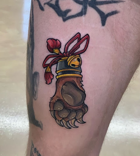 Explore mickey mouse tattoo ideas, creative tattoo ideas in San Diego, available at Crybaby Tattoo